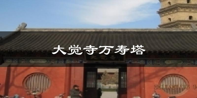 大觉寺万寿塔气温