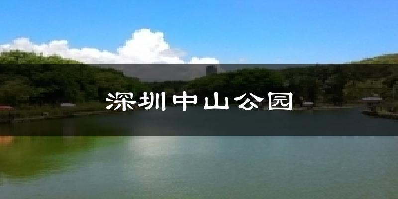 深圳中山公园今日天气