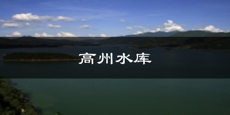 高州水库今日天气